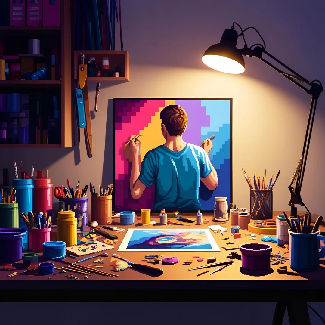 Example of an AI Pixel Art 